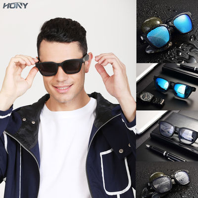 Para  enmarca las gafas de sol audios con negro abierto del alto M/L de los auriculares del oído con la conectividad de Bluetooth