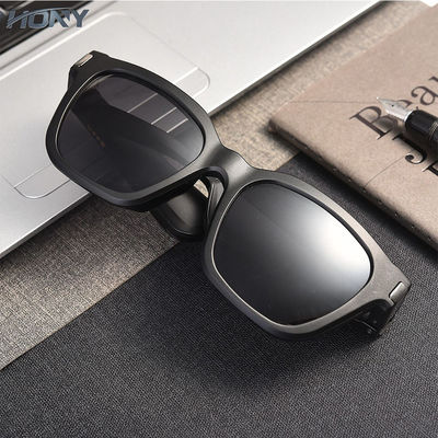 Las gafas audios ocultadas interruptor elegante colorearon los vidrios Anti-ULTRAVIOLETA de Bluetooth de las lentes