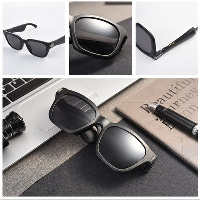 Las auriculares del marco TR90 polarizaron los vidrios elegantes de Bluetooth de la música de los deportes del coche de las gafas de sol de Bluetooth