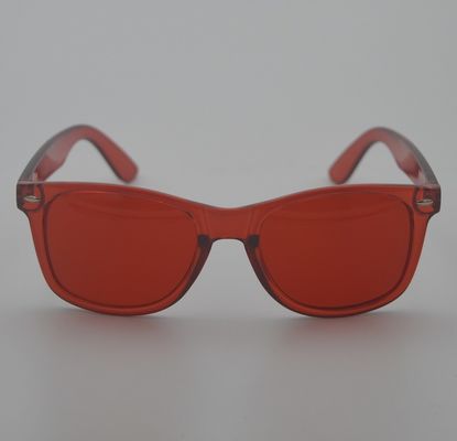 Gafas de sol de impulso de la terapia del color del humor del marco UV400 de la PC