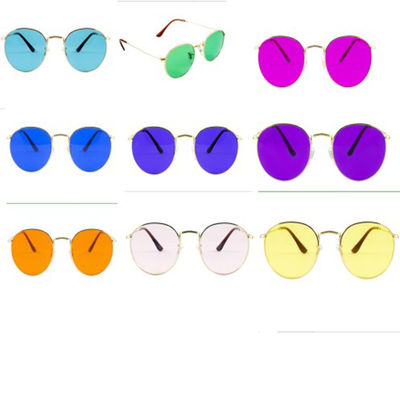 Protección de las gafas de sol UVA de la terapia del color de Rose Lens Chakra Mood Light