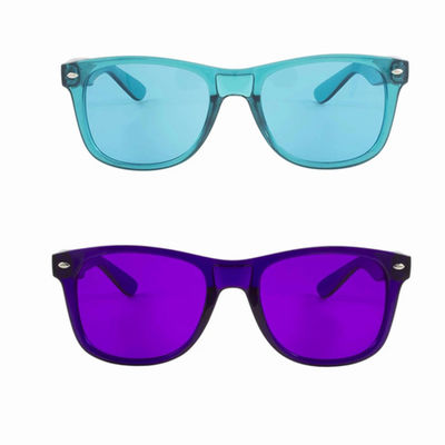 El humor relaja la lente coloreada los vidrios Sun Glassess de la terapia del color para los hombres de las mujeres unisex