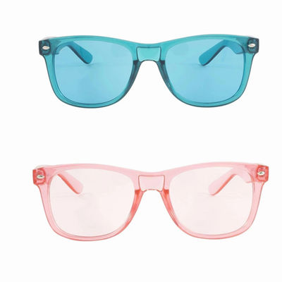 El humor relaja la lente coloreada los vidrios Sun Glassess de la terapia del color para los hombres de las mujeres unisex