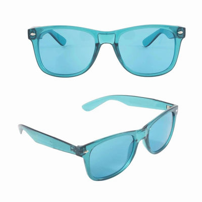 El humor azul de las gafas de sol de la lente de la protección UV400 relaja las gafas de sol de la terapia
