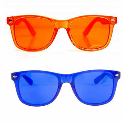 Las gafas de sol de impulso del color del humor Anti-UV400 colorean los vidrios del ojo de la terapia