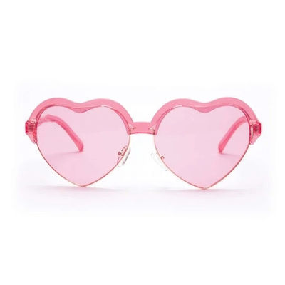 Color de lujo de señora Sunglasses Heart Candy de las mujeres de las gafas de sol vidrios grandes del Ins Sun del marco