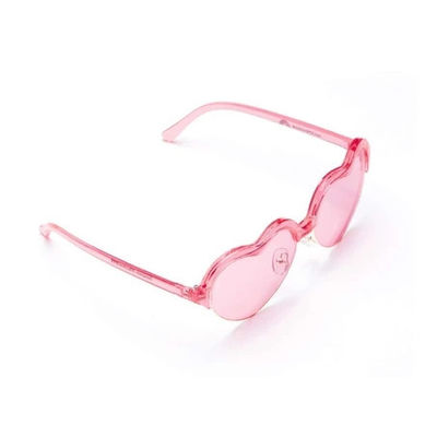 Color de lujo de señora Sunglasses Heart Candy de las mujeres de las gafas de sol vidrios grandes del Ins Sun del marco