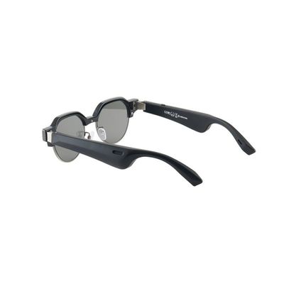 Las manos elegantes liberan la aleación del titanio del acetato de las gafas de sol TR90 de la música de BT5.0 Bluetooth