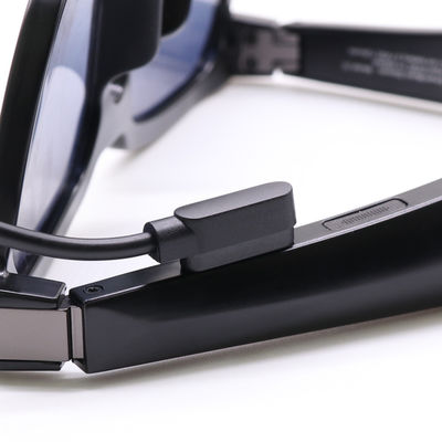 Gafas elegantes de Tws de las gafas de sol audios de Bluetooth de la PC del Odm 49g 12h
