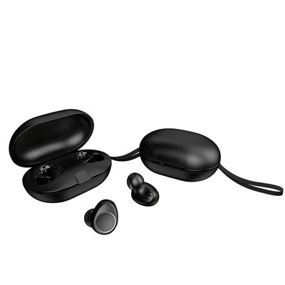 Auriculares inalámbricos de los auriculares de botón del favorable Bluetooth de la cancelación de ruido BT5.0 auricular de los auriculares TWS