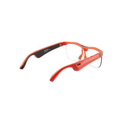 Gafas de sol estéreas polarizadas elegantes anaranjadas de la protección ULTRAVIOLETA de los vidrios TR90