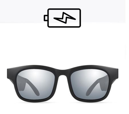 Lente audio elegante del espejo de la plata de las gafas de Bluetooth del Presidente de las gafas de sol