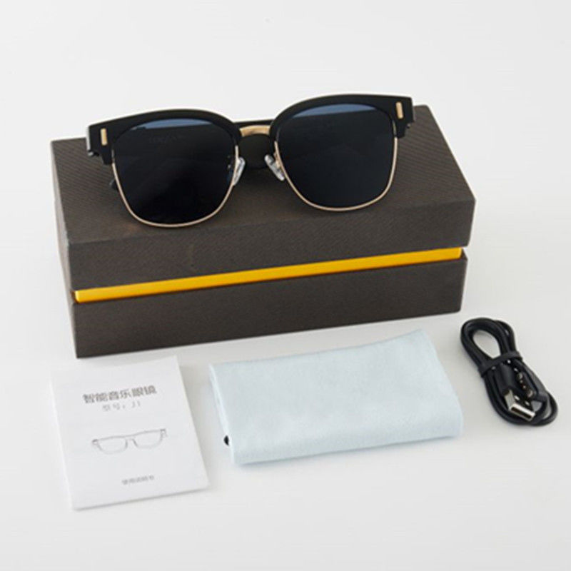Gafas de sol polarizadas vidrios audios elegantes de Bluetooth de las gafas UV400